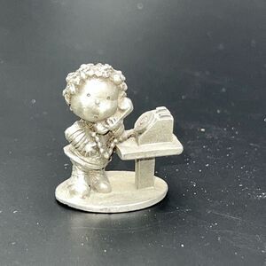 Vintage 1983 Spoontiques Little Boy on Phone Call #421H Collectable Memories
